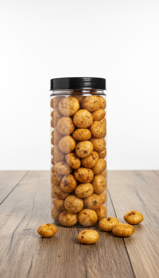 Cheese & Cheddar Roasted Flavoured Foxnuts – 70g